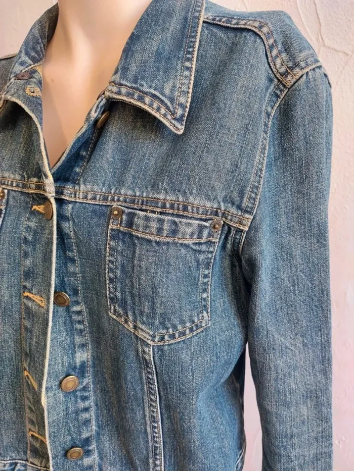 Veste en Jean Classique Taille XL - photo numéro 3