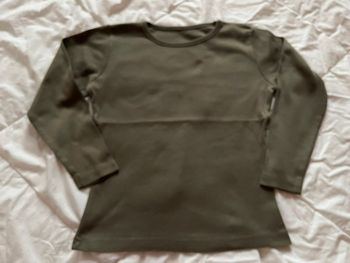 Tee-shirt manches longues kaki