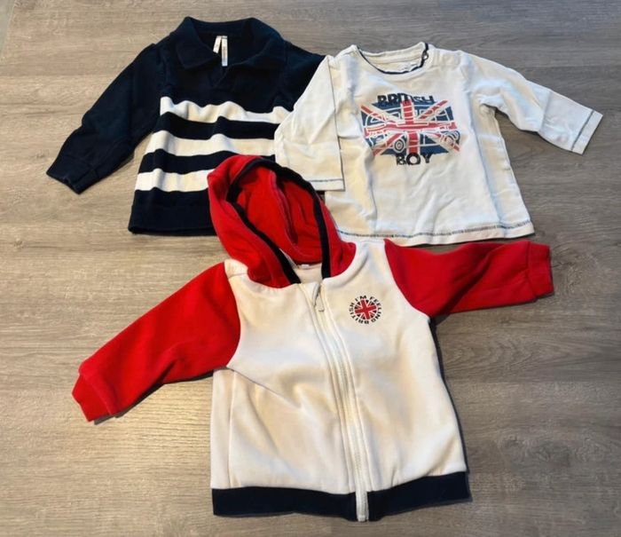 Lot vêtement orchestra collection british 6mois