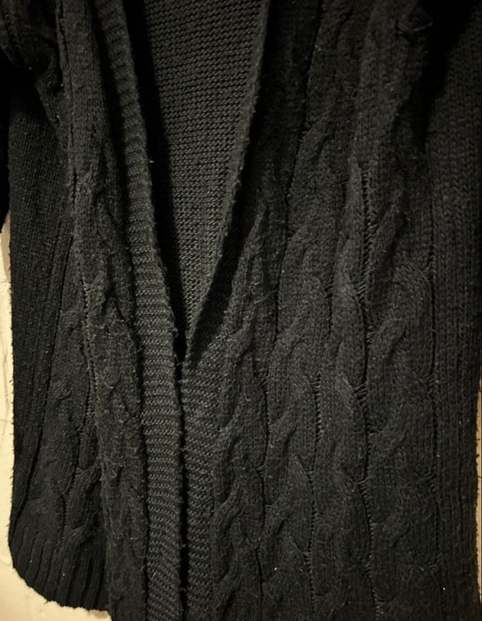 Gilet long en laine – Taille unique - Très bon état - photo numéro 2