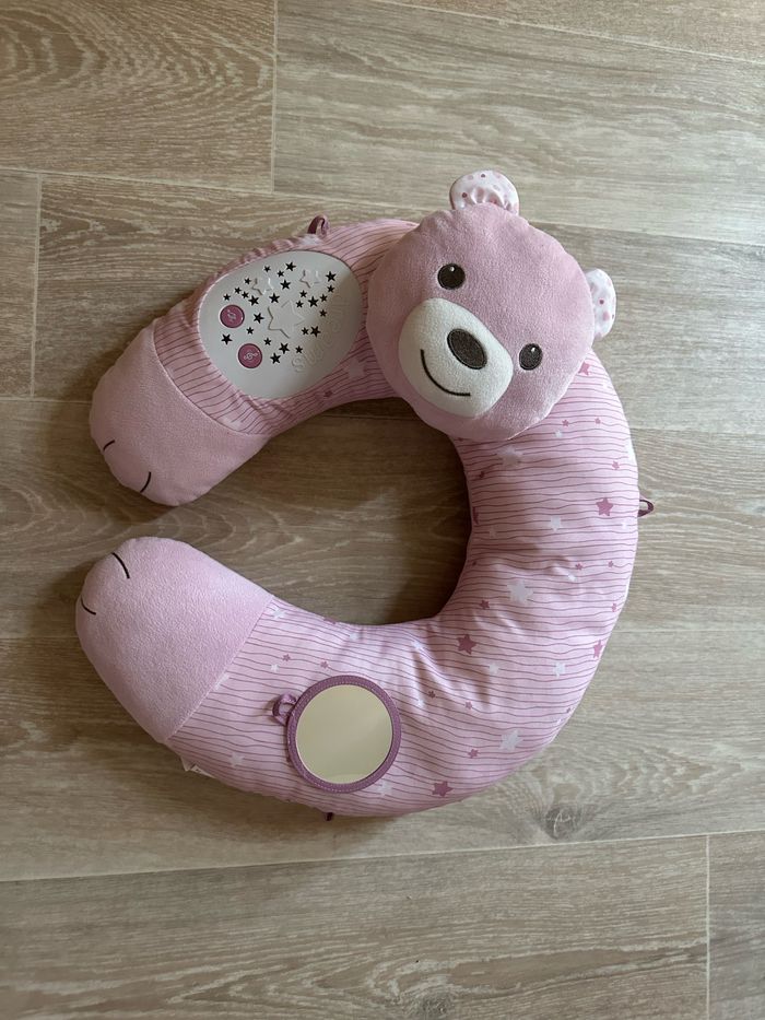 Coussin musical + veilleuse bébé