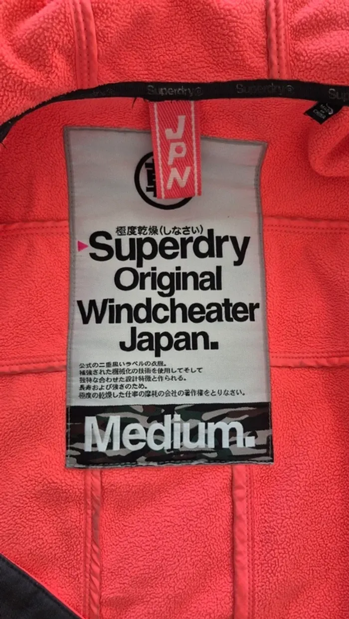 Manteau veste a capuche Superdry T.M - photo numéro 6