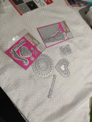 Die cutting embossing