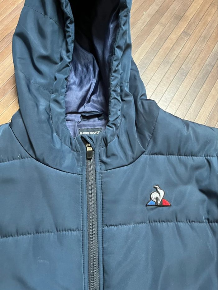Blouson bleu marine Le coq sportif taille 14ans - photo numéro 2