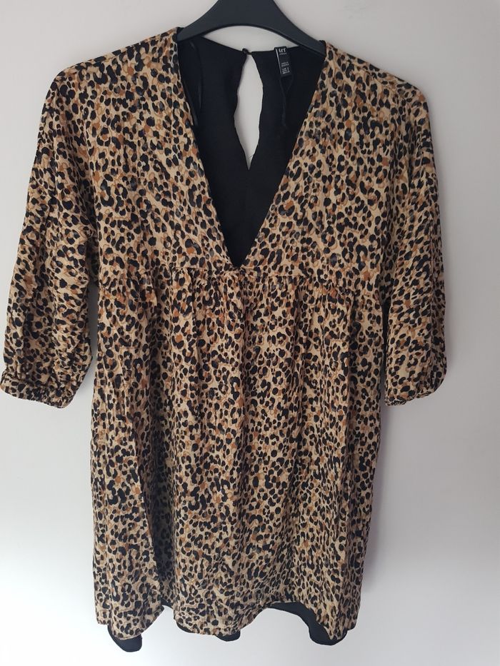 Magnifique robe léopard taille 36 zara Trafaluc collection - photo numéro 2