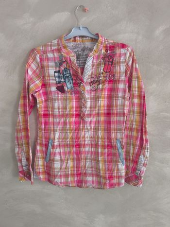 Chemise Rose orangé Desigual taille S