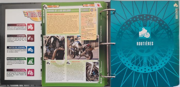 Classeur Motos Passion - Roadsters & Routières (217 fiches) - photo numéro 10