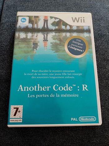 Jeu video wii Nintendo Another code : R