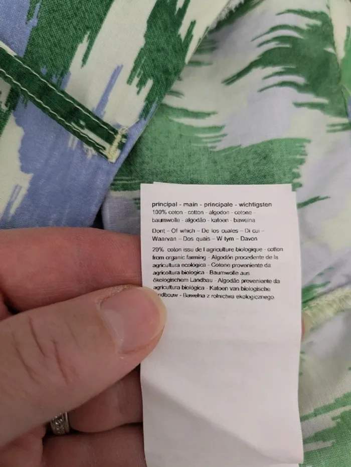 Pantalon d'été jambes larges en coton - Promod - taille 46 - photo numéro 6