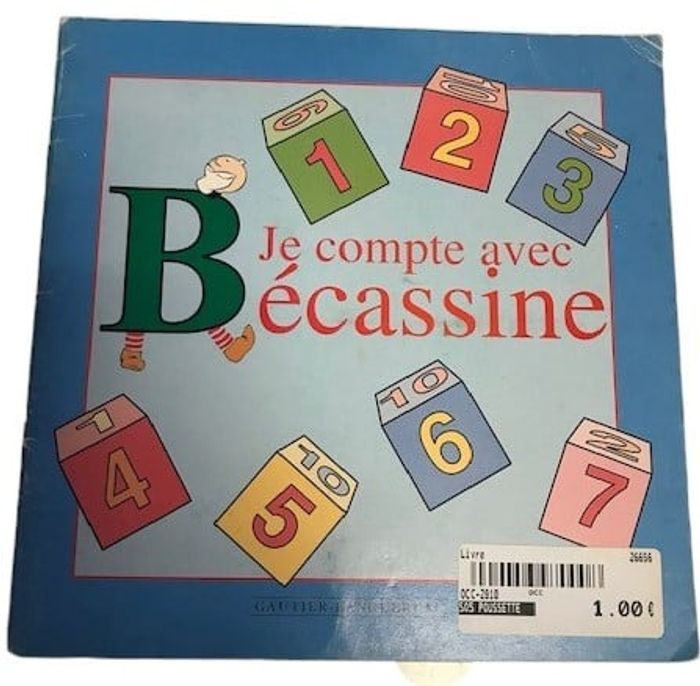 livre "je compte avec Bécassine" - OCCASION