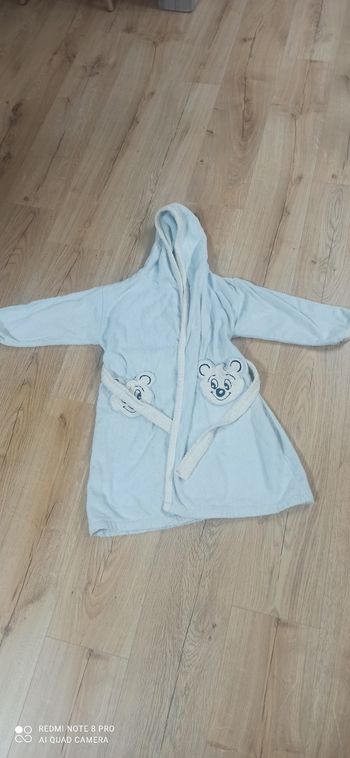 Peignoir de bains 6 ans