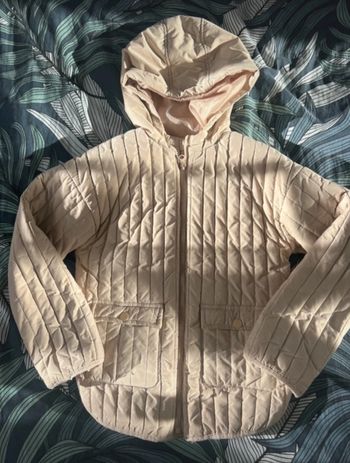 Doudoune légère beige Kiabi, taille 10 ans