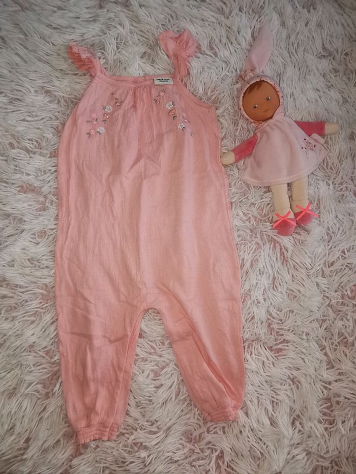 Combinaison légère tape a l'oeil 12 mois