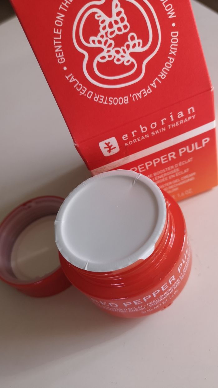 Gel crème Erborian Red pepper pulp - photo numéro 5