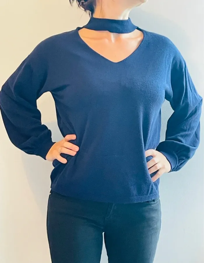Pull hiver original double col