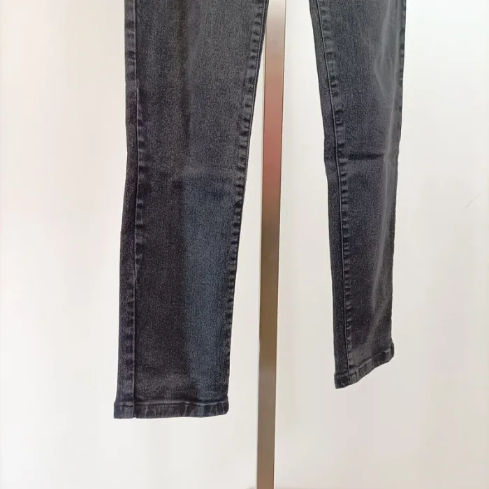 Jean slim gris Lee Cooper LC11 - Taille 40 - Taille haute - Coton stretch A590 - photo numéro 4