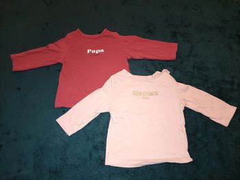#  3 tee-shirt bébé fille 3 mois #