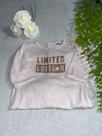 Très mignon pyjama 1 pièce pour bébé fille