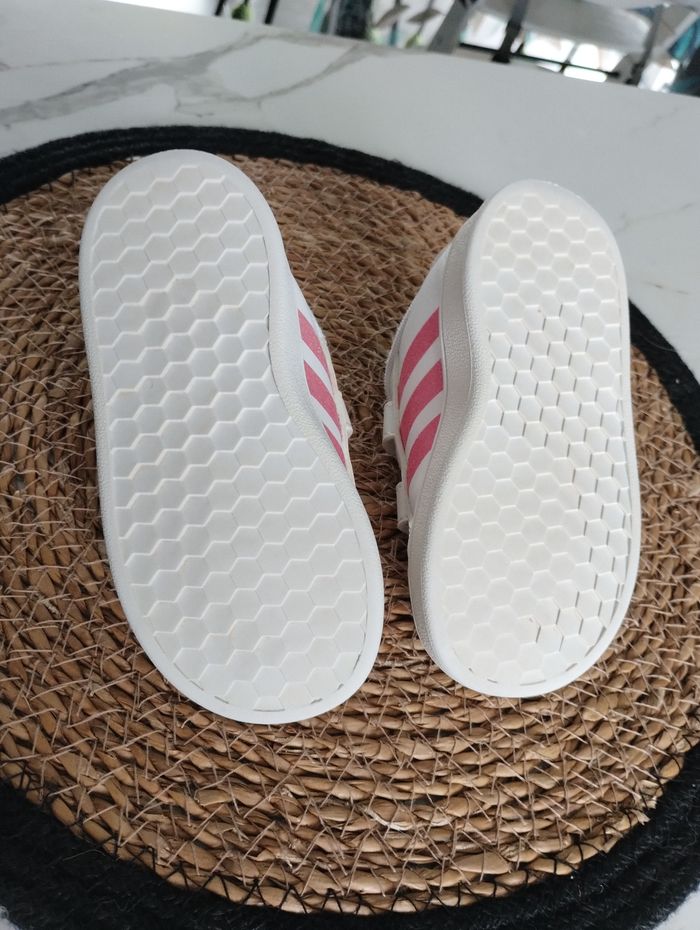 Baskets Adidas blanches et roses - photo numéro 10
