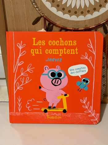 Livre bébé les cochons qui comptent 