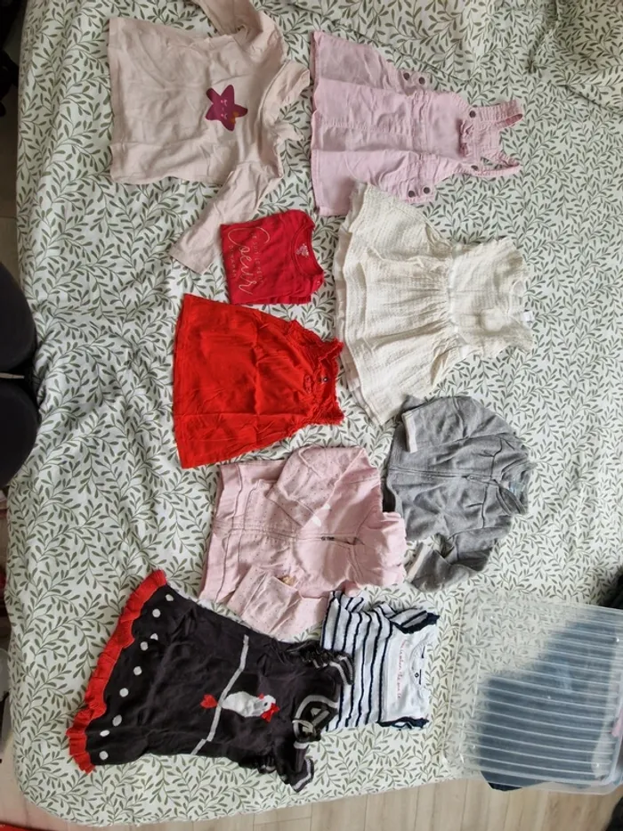 Lot vetements 18 mois fille
