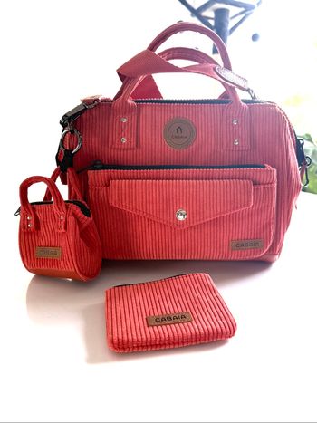 Sac crossbody + pico + porte monnaie CABAIA