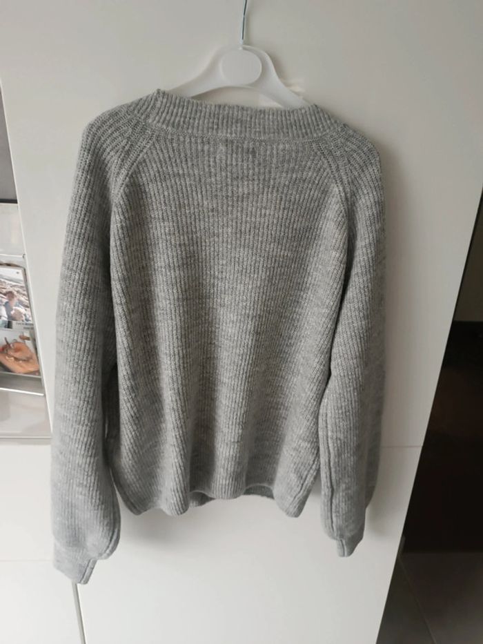 Pull gris femme taille XS - photo numéro 4