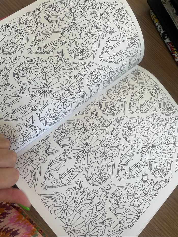Livre de coloriage art thérapie anti stress - photo numéro 5