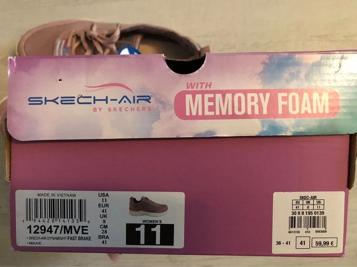 Skech-air by skechers femme memory foam P41 NEUVES - photo numéro 13
