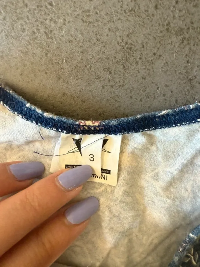 Maillot de bain 2 pièces Vicidomini Taille 3 petit - photo numéro 2