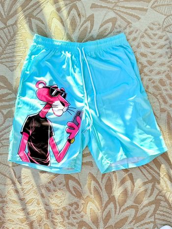 Short de bain été Pink Panther