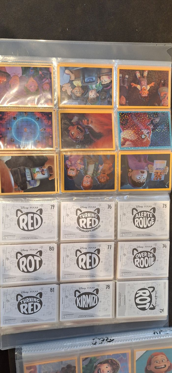 Collection de stickers et cartes du film "alerte rouge" neufs - photo numéro 9