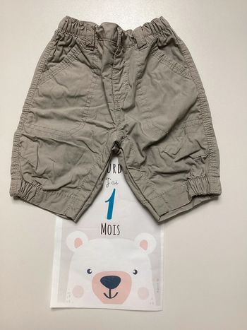 Pantalon doublé 1 mois