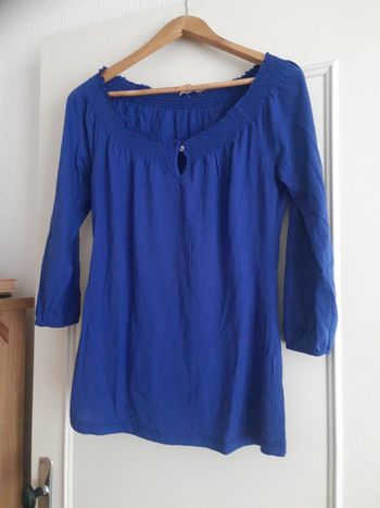 Blouse esprit bleu