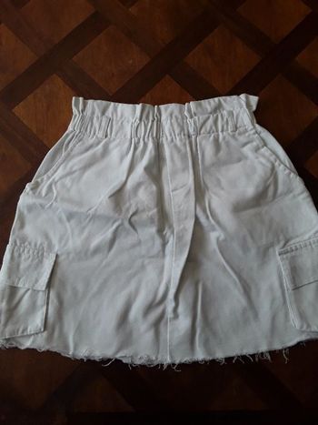 Jupe jeans blanche 36-38 TIMIAMI TBE