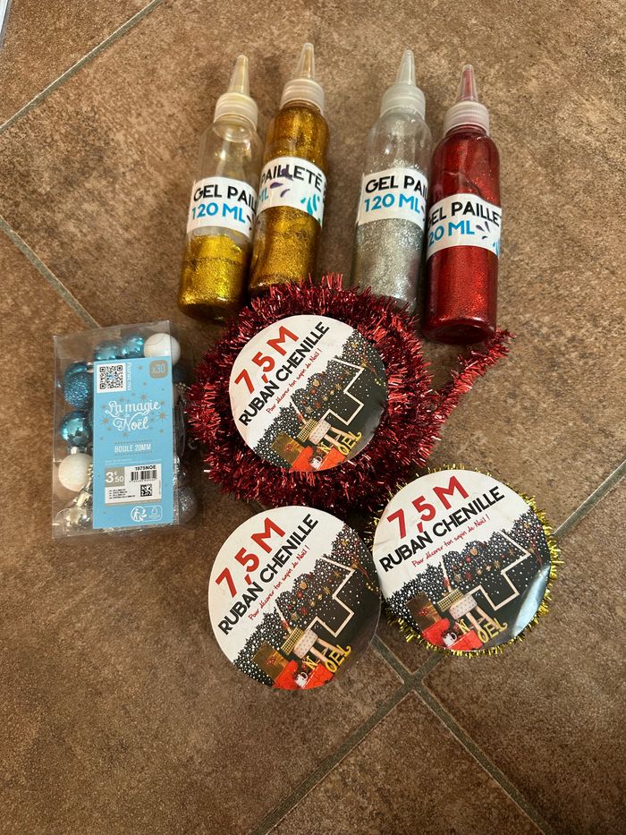 Lot pour décorations DIY de Noël