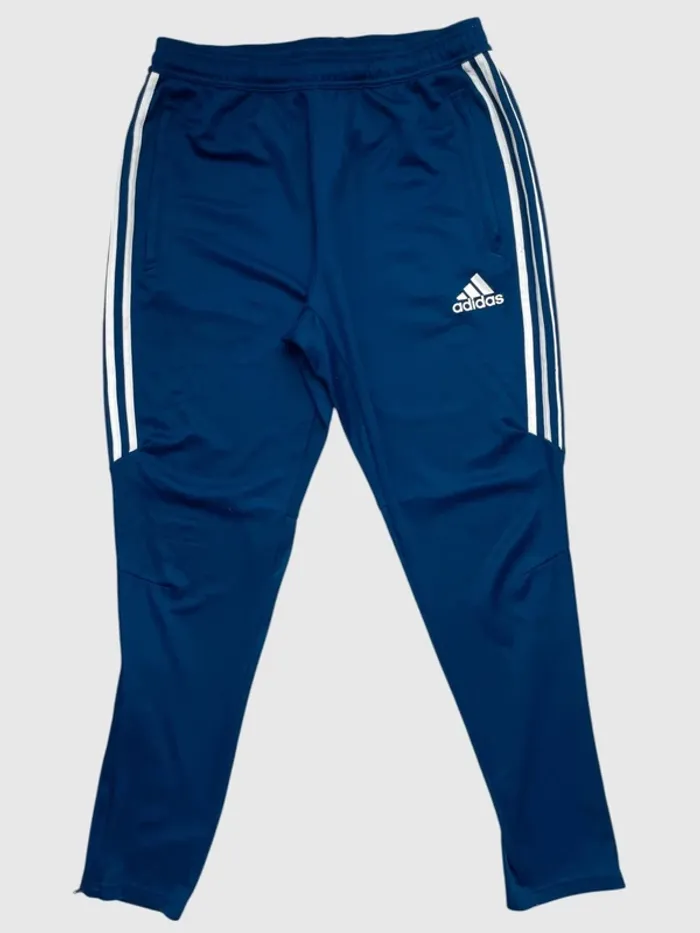 Jogging Adidas blue training pants Tiro 17 Climacool Mens L - photo numéro 2