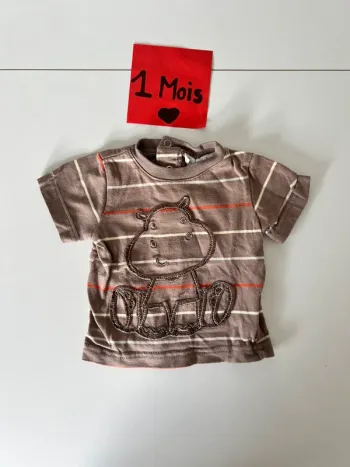 Tee shirt 1 mois