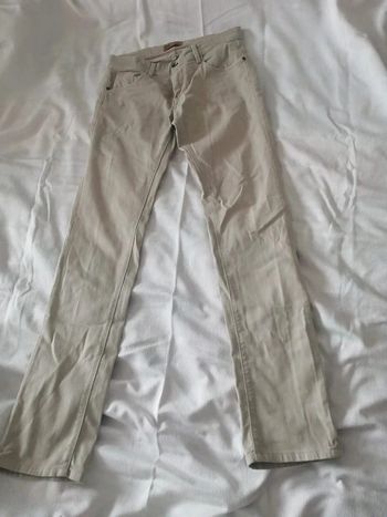 Pantalon Celio beige taille M