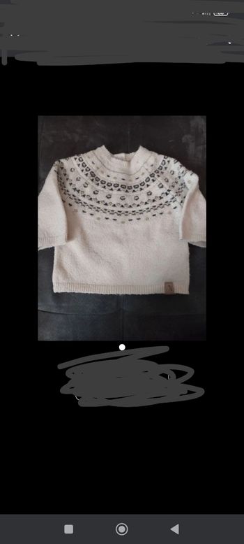 Pull lulu castagnette 12 mois