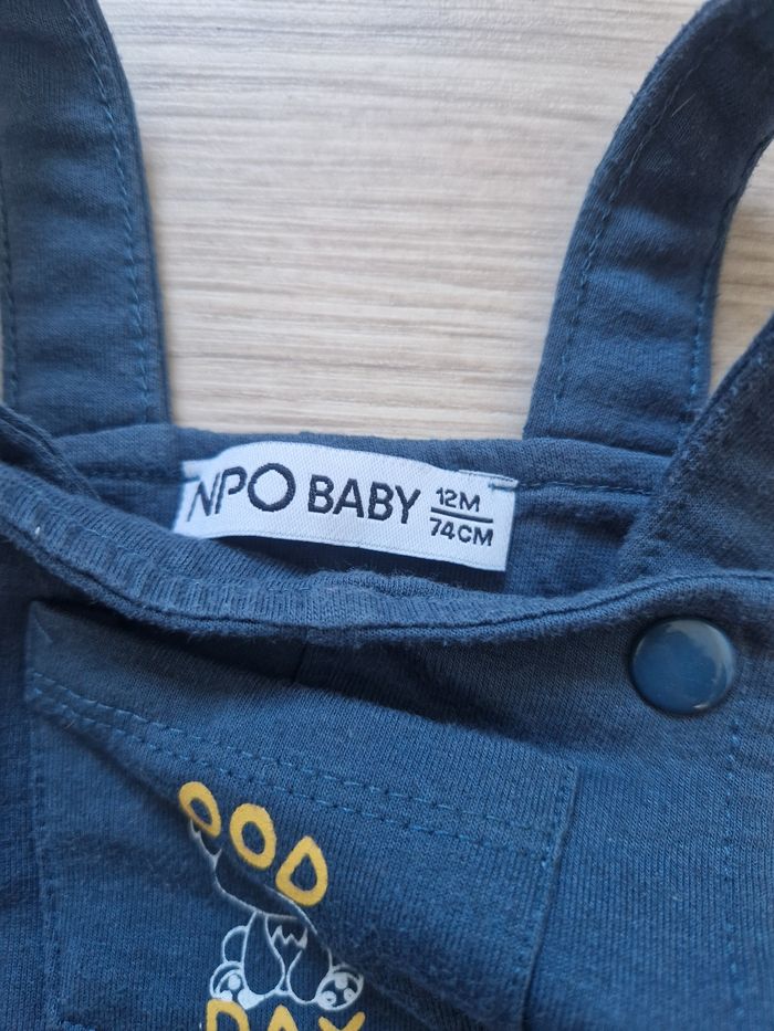 Salopette short bébé Npo Baby 12 mois - photo numéro 6