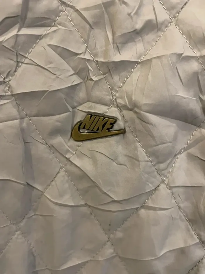 Veste Jacket Nike réversible noire beige/gris mens M - photo numéro 11