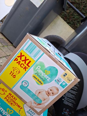 Carton pampers harmonie