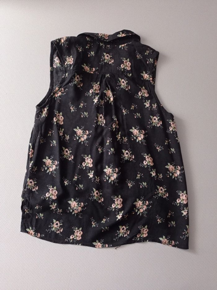 Chemisier fleuri H&M 14 ans - photo numéro 4