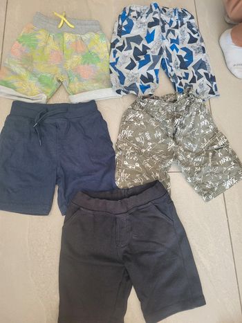 Lot de 5 short 3 ans orchestra