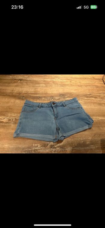 Short en jean taille 42