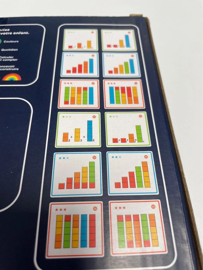 Jeu de calcul et de comptage Playtive Jouets de motricité Montessori en bois - photo numéro 6