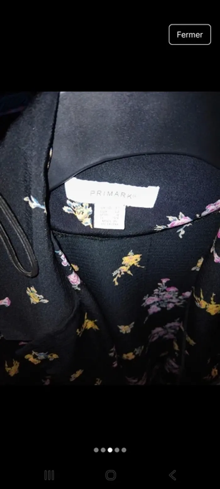 Blazer fluide léger à fleurs - photo numéro 3