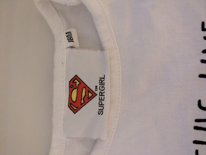 🩷 T-shirt bébé fille "Super Baby Girl" – Taille 18 mois - photo numéro 2