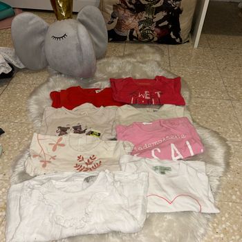 Lot de 8 t shirt manche longue